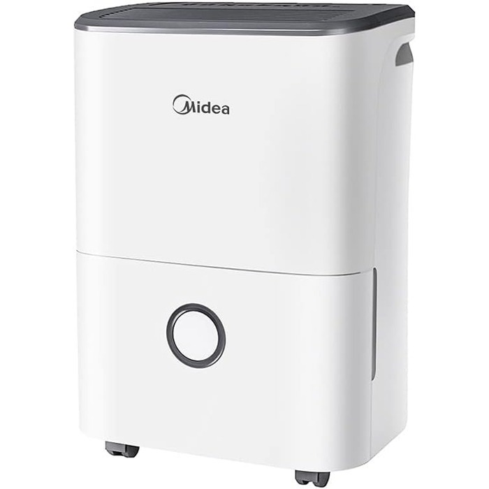 Зволожувач повітря Midea DF-20DEN7-WF, 20л/24г, 100м³, білий, з Wi-Fi, таймер 24г, бак 3л