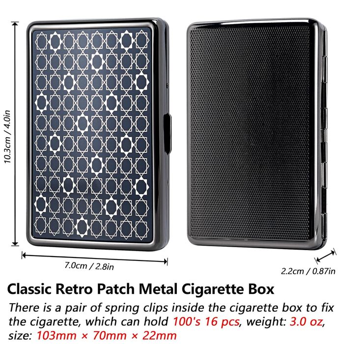 Металеве сигаретне пенал у формі серця Rosegold для 20 сигарет, відкритий двосторонній, для жінок, подарунок на день народження/Новий рік