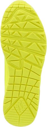 Жіночі кросівки Skechers UNO Night Shades, 42 EU, Durabuck, неоновий жовтий
