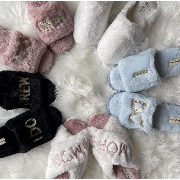 Dearfoams: Халати-домашні для нареченої та дружок, 