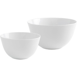 KAHLA 1UB168A9001UC BBQ Bowl Set 2-piece | White porcelain bowl set