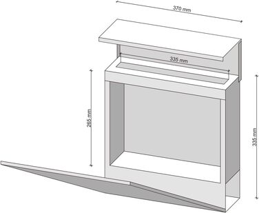 Поштова скринька KTC Home Premium Postlux 4.0 Anthrazit з табличкою для імені - стійка до УФ-випромінювання та погодних умов, порошкове покриття