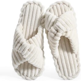 Жіночі домашні тапочки Star Vibe - м'які, пухнасті, бежеві, 40/41 EU