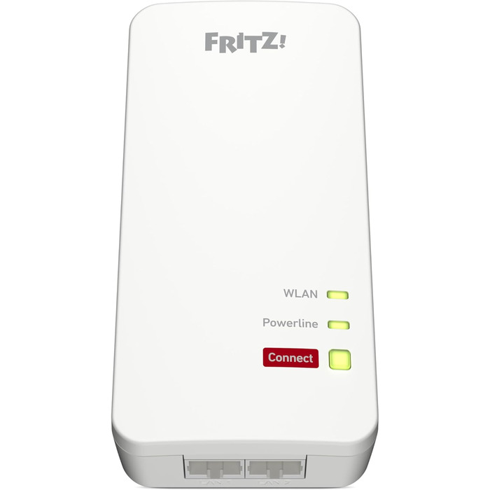 Адаптер FRITZ!Powerline 1240 AX (Gigabit Powerline, Wi-Fi 6, точка доступу WLAN, для потокового відео, HD, інтернет-ТБ, 1200 Мбіт/с)