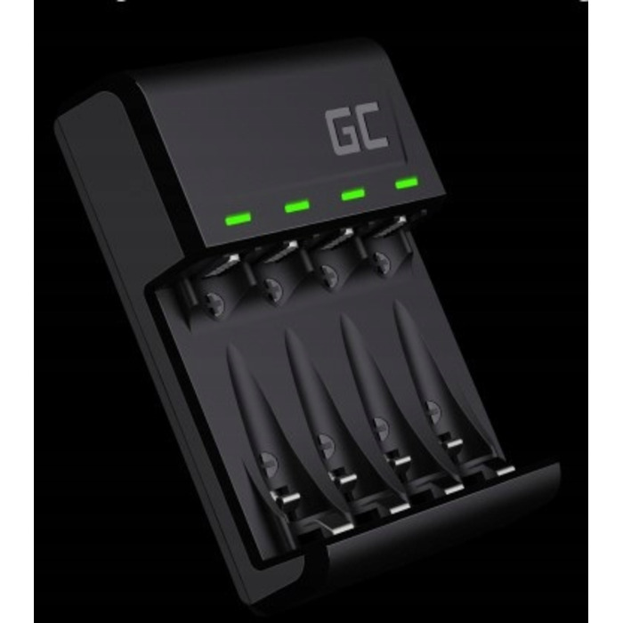 Зарядний пристрій Green Cell VitalCharger для 4 акумуляторів AA/AAA Ni-MH