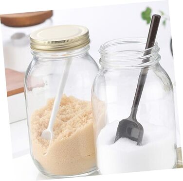PRETYZOOM 4 Pack Bread Storage Bags Kitchen Salt Spice Stirring Containers For Dog Food Milk Powder Spoon Nested Measuring Cups Lightweight Measuring Spoons Teaspoons Coffee Stirring Stick Baby