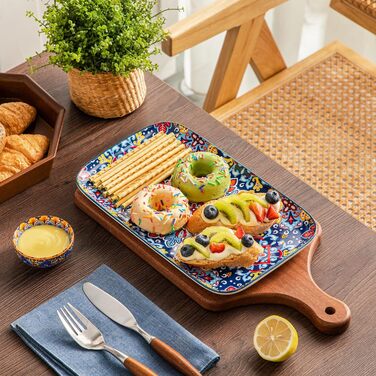 Набір сервіровочних тарілок Vancasso Simi, 4 шт., 30,8 x 19 x 2,4 см