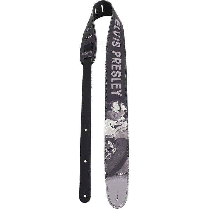 Гітарний ремінь Perri's Leather Poly Pro Hootenanny, 58' (53', сірий)