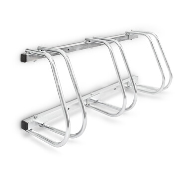 Relaxdays Bicycle Stand for 3 Bicycles, Steel