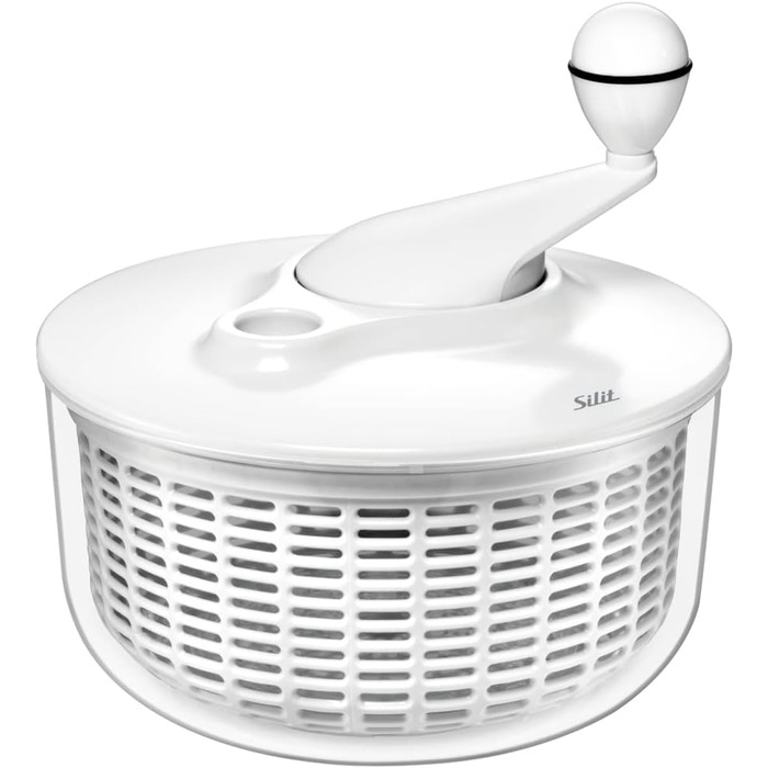 Салатниця-центрифуга Silit 25 см, пластик, біла
