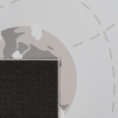 Дитячий килим Paco Home для хлопчиків та дівчаток, 140x200 см, кремовий, антиковзний, сучасний килим в дитячу кімнату