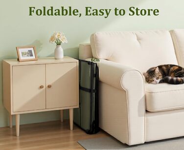 Транспортна переноска для собак Pecute: стабільна, складана, дихаюча, з ролетним вікном, 61 x 52 x 45 см (темно-зелений)