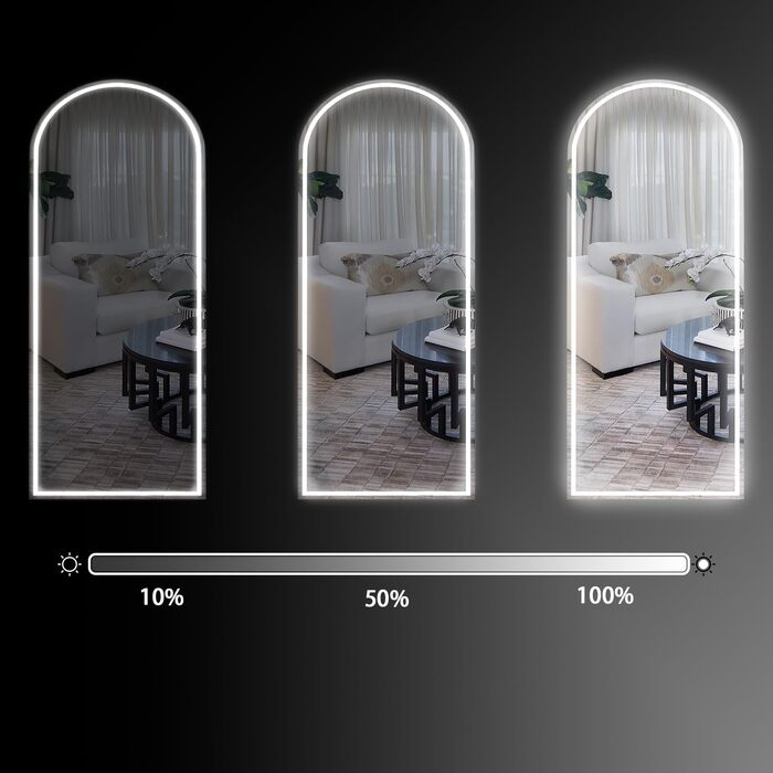 CASSILANDO Full Length LED Mirror