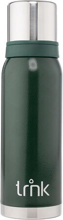 Термос Outdoor Arktis 2 - 1200 мл, нержавіюча сталь, BPA-free, 32 год, 2 стаканчики, для активного відпочинку, зелений