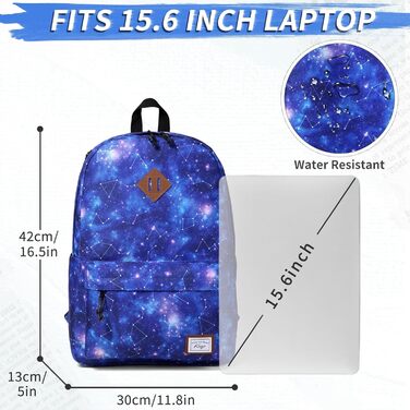 Шкільний рюкзак водонепроникний 15.6