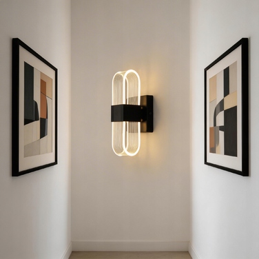 Настінний світильник-бра LED Loft, чорний, 10 Вт (3000К/4500К/6000К)