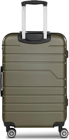 Набір валіз Bench Hartgepäck Seattle 3-в-1: міцний ABS, TSA-замок, 4 колеса | Dark-olive (M, 69 см)