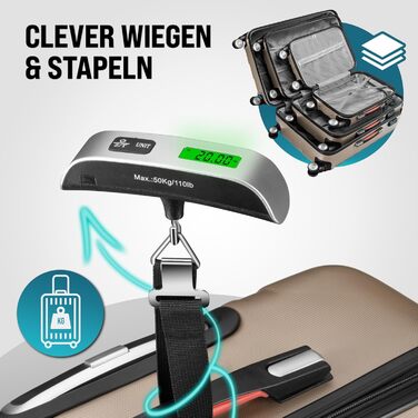 Набір валіз MONZANA® 3шт з TSA замком, органайзером, вагами та ременем. Валізи з жорстким корпусом M-L-XL (шампань)