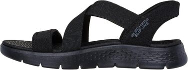 Сандалі жіночі Skechers Go Walk Flex Glimmer Up Slip-ins чорні 41 EU - зручні та практичні