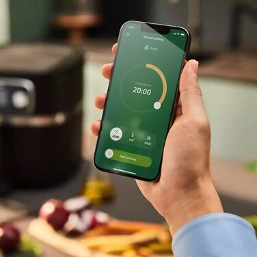 Philips HD9880/90 Airfryer 7000 Series XXL Connected with Food Thermometer, 2 kg Capacity, 8.3 L