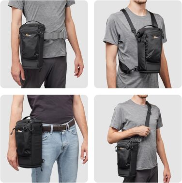 Lowepro ProTactic TLZ 75 Slim AW III: Сумка для камери (4.5 л, 37x10.5x14 см) - для бездзеркальних/DSLR камер з об'єктивом, фотограф/відеооператор