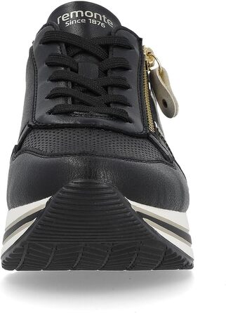 Жіночі кросівки Remonte D1318 – чорні, напівчеревики, знімні устілки (41 EU)