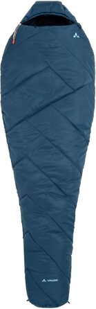 Спальний мішок VAUDE Sioux 800 II, блакитний. 3-сезонний, комфортна температура 2°C - 8°C, компактний, 220x80 см, блискавка зліва, для кемпінгу та відпочинку на природі