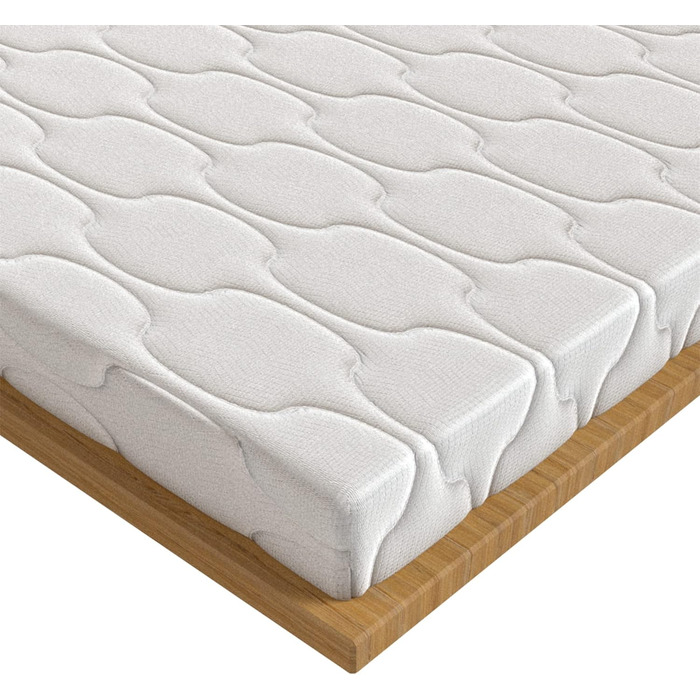 POKAR Mattress Topper, Mattress Topper, Mattress Pad, Mattress Protector for Mattress, Washable and Suitable for Allergy Sufferers, 140 x 190 cm