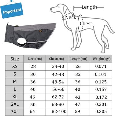 Homieco Fall Winter Dog Coat Jacket, Pet Raincoat, Warm Pet Jacket Dog Jacket Dog Sweater for Dogs M Black