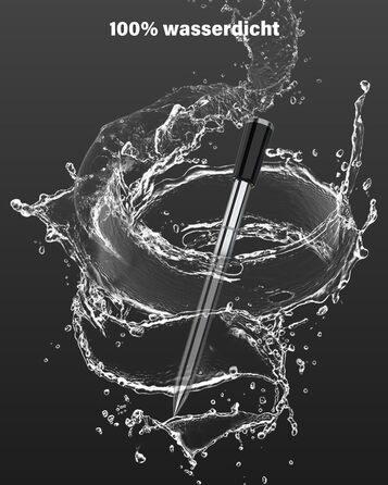 Термометр для гриля та духовки BFOUR WiFi Bluetooth з 6 датчиками, IP67, 2600mAh, керування через додаток