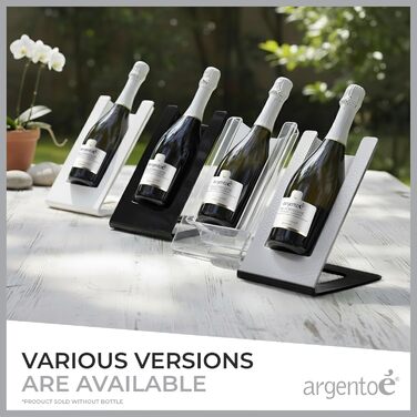 Охолоджувач для вина Argentoè Gelette, чорний