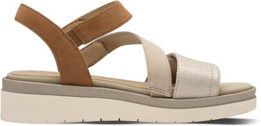 Босоніжки жіночі Tamaris 8-88705-44 Wide Fit бежеві, 37 EU - широка колодка