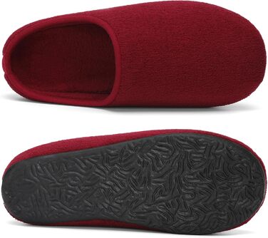 Теплі жіночі домашні тапочки Mishansha, кораловий колір, замша, зимові, розмір 36 EU, бордовий