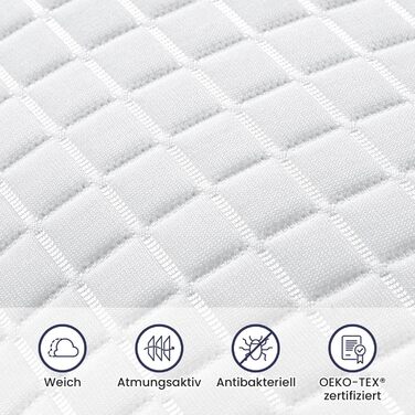 BedStory Pillows 40x40 with Removable Cover, Adjustable Fiber Filling Pillows with Zipper, Hotel Pillows 2-Pack of 400g x 2 Microfiber, Washable Neck Pillow for Allergy Sufferers
