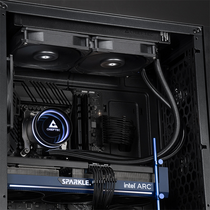 Система рідкого охолодження Chieftec Iceberg 240 Dark