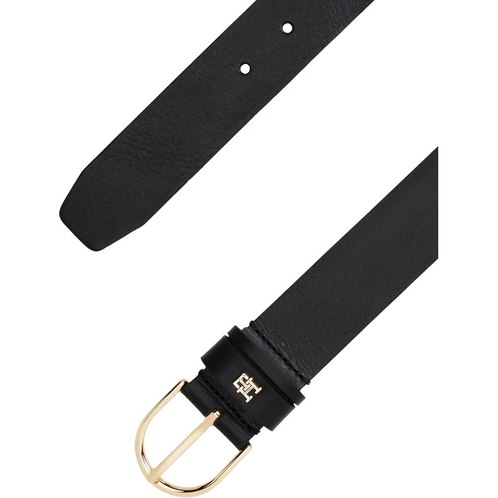 Жіночий ремінь Tommy Hilfiger регульований 110 см чорний