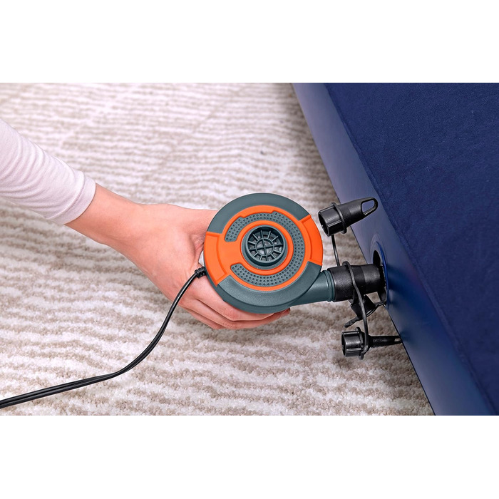 Надувний матрац Bestway King Single 203 x 183 x 22 см, сірий