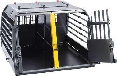 Транспортний бокс для собак VarioCage L Doppelbox, Kleinmetall, для середніх собак в авто