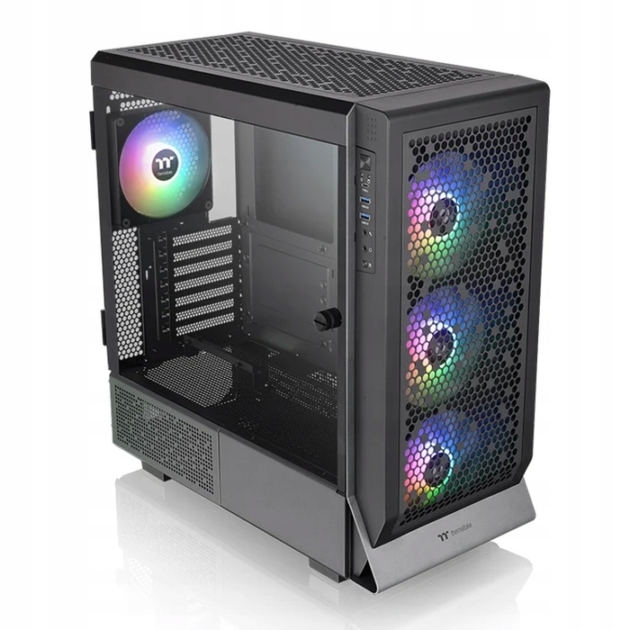 Корпус Thermaltake Ceres 500 TG ARGB Black Midi Tower ATX, чорний