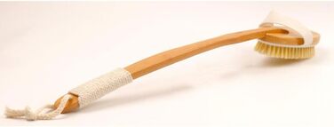 20-inch Bath Accessories for Women, Bath and Body Brushes with Hog Bristles, Long-Handle Bamboo Bath Brushes, Back Scrubber for Shower for Men