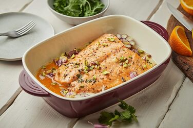 Керамічна прямокутна форма RESTO для запікання, лазаньї, хліба, брауні та пирогів, 1,8 л (157x50x232 мм)