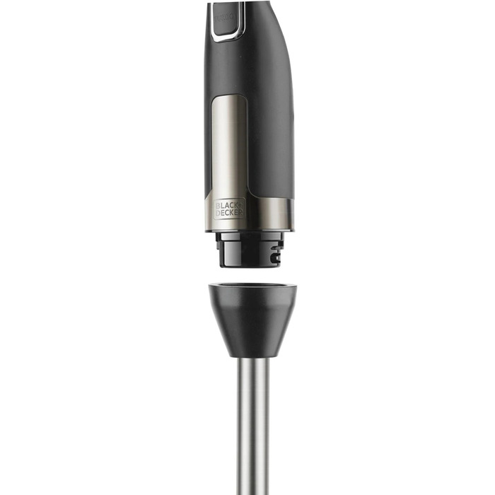 Ручний блендер Black+Decker BXHBA1500E, 1500 Вт, чорний