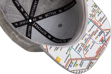 Кепка Nebelkind Snapback Berlin сіра, унісекс, регульована, висока якість, стильна бейсболка