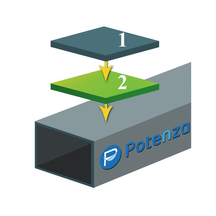 Гамак без поперечної перекладини Potenza, бежевий, навантаження до 120 кг, 250 x 120 см