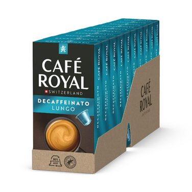 Кава Café Royal Hazelnut (фундук), декафеїнована, сумісна з Nespresso®, 100 капсул (Lungo)