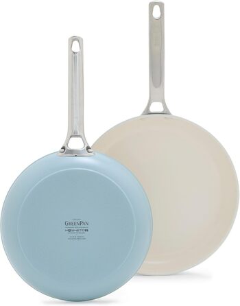 GreenPan Padova Pro набір кухонного посуду 10 предметів: антипригарне покриття, індукція, нержавіюча сталь, CeramTec, без PFOA/PFAS