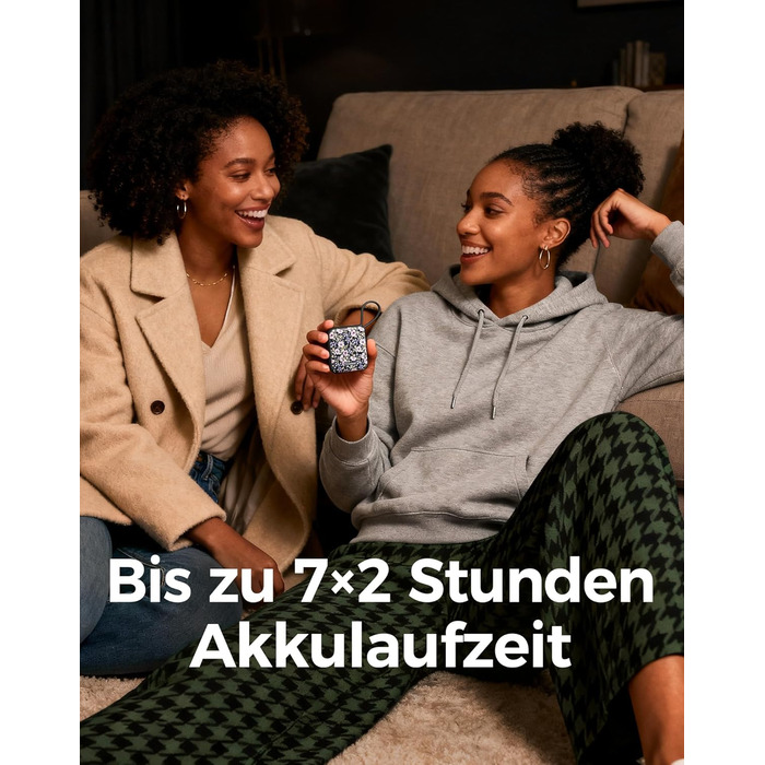 Електричні грілки для рук Ocoopa 2 шт., багаторазові 4000mAh, USB, 3 рівні нагріву, до 52°C, подарунок на Новий Рік, для зими, катання на лижах, подорожей та активного відпочинку, UT5 Nano Wiesengeflüster (Ocoopa x Artist Edition) (Nachtlicher Garten (Oco