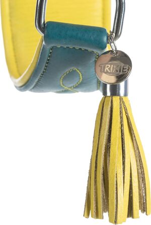 Нашийник для собак TRIXIE Active Komfort для породислих собак, розмір S, обхват 27-35 см, ширина 55 мм, захист гортані, підкладка, 18967 (бензин)