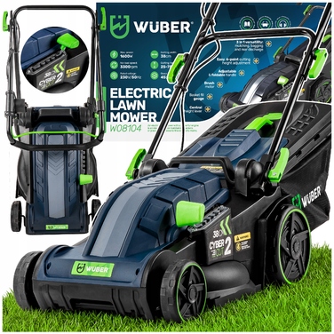 Електричний газонокосарка Wuber 1600 Вт, 45 л