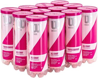Тенісні м'ячі Wilson Intrigen All Court Pink (1/2 упак.)